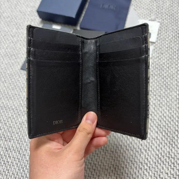[BUNJANG] Dior Oblique Organizer Beige Card Wallet / [ S급 / 풀구성 ] 디올 오블리크 오거나이저 베이지