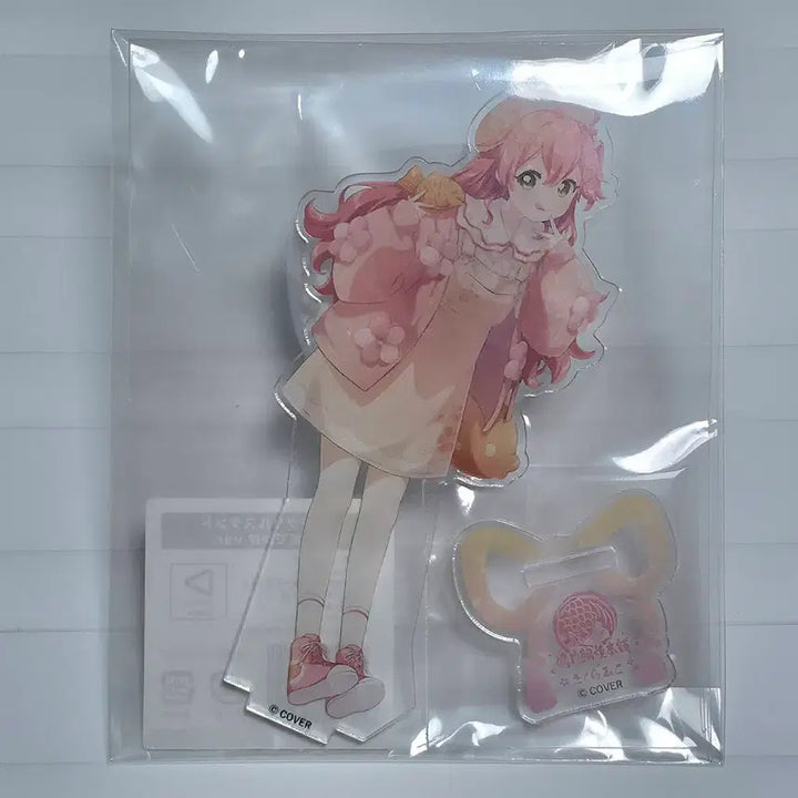 [BUNJANG] Naruto Taiyaki Honpo x Sakura Miko Acrylic Stand (Spring Outing Ver.) / 나루토타이야키혼포 x 사쿠라미코 - 아크릴 스탠드(봄 외출복ver.)