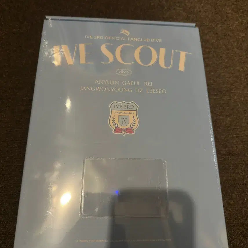 [SOLD OUT] 아이브 팬클럽 3기 키트 미개봉 IVE 다이브