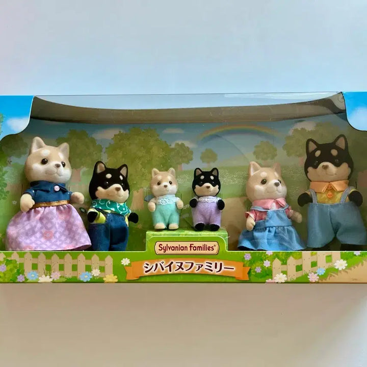 [SOLD OUT] 실바니안 시바견 가족 미개봉 시바이누