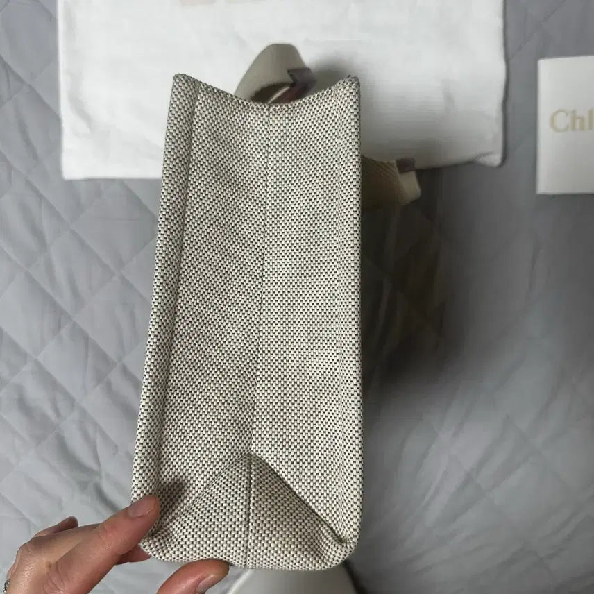 [BUNJANG] Chloé Woody Small Tote Bag / 끌로에 우디 스몰토트백
