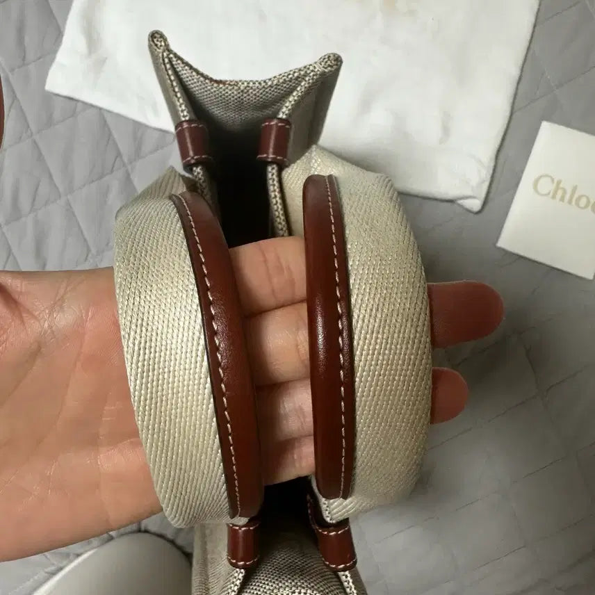 [BUNJANG] Chloé Woody Small Tote Bag / 끌로에 우디 스몰토트백