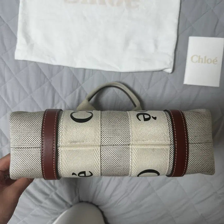 [BUNJANG] Chloé Woody Small Tote Bag / 끌로에 우디 스몰토트백
