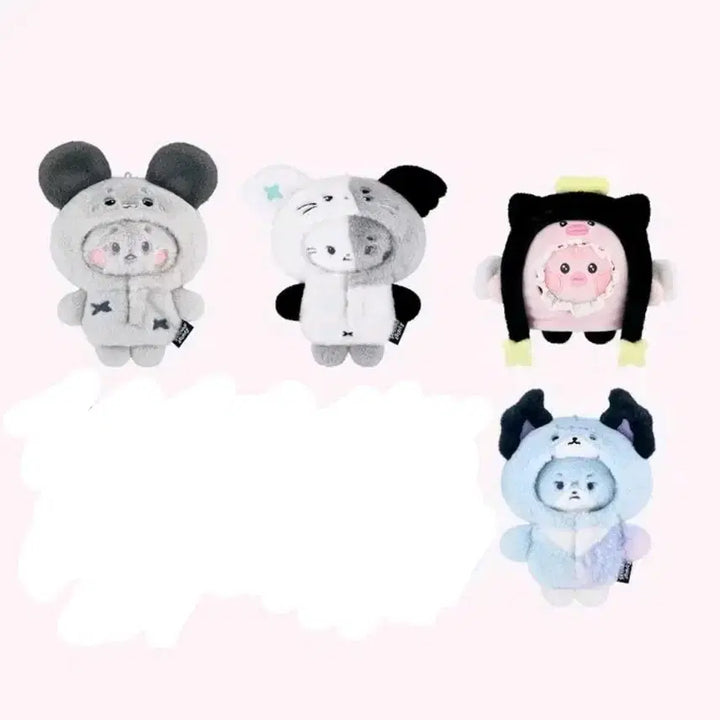 [BUNJANG] X:EN CONNECT GUNIL, JEONGSU, GAON, JUYEON Bundle Set / 엑스디너리히어로즈 인형옷 건일정수가온주연 일괄 (현물)