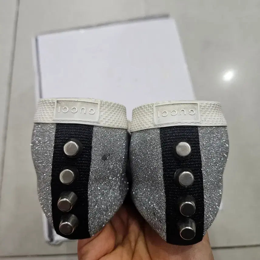 [BUNJANG] Gucci Glitter Sneakers (Size 35) / 구찌글리터스니커즈(35)