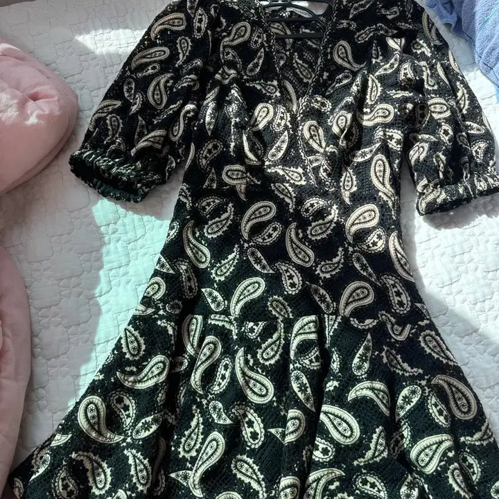[BUNJANG] Sandro Guipure Dress 36 / 산드로 기퓌르 원피스 36