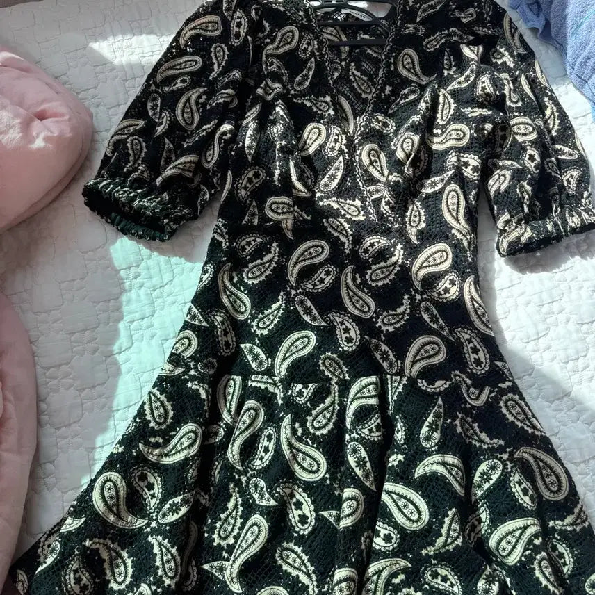 [BUNJANG] Sandro Guipure Dress 36 / 산드로 기퓌르 원피스 36