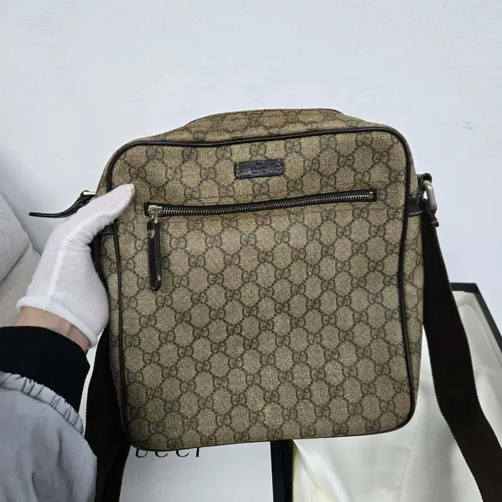 [BUNJANG] Gucci Signature Messenger Bag / [정품] 구찌 시그니처 메신저백