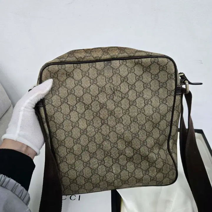[BUNJANG] Gucci Signature Messenger Bag / [정품] 구찌 시그니처 메신저백