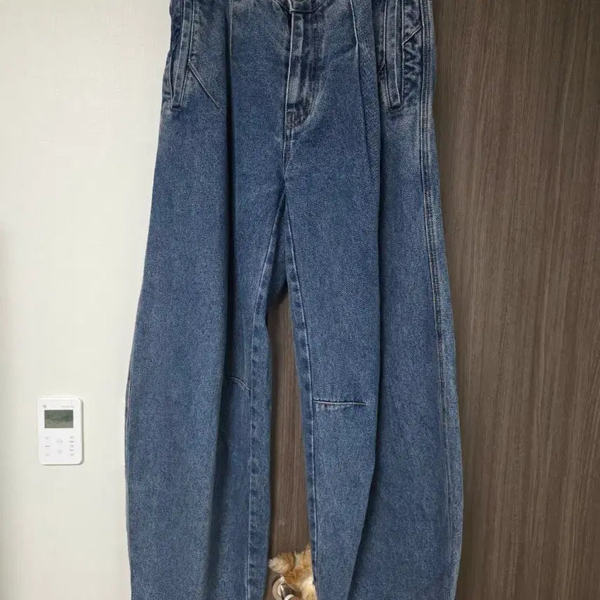 [BUNJANG] ZIOSONGZIO Wide Denim Pants / 지오송지오 와이드데님
