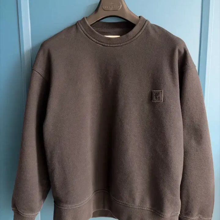 [BUNJANG] Wooyoungmi 3D Flower Back Logo Sweatshirt Black / [신품급 / 44사이즈] 우영미 24FW 3D 플라워 백로고 맨투맨 블랙