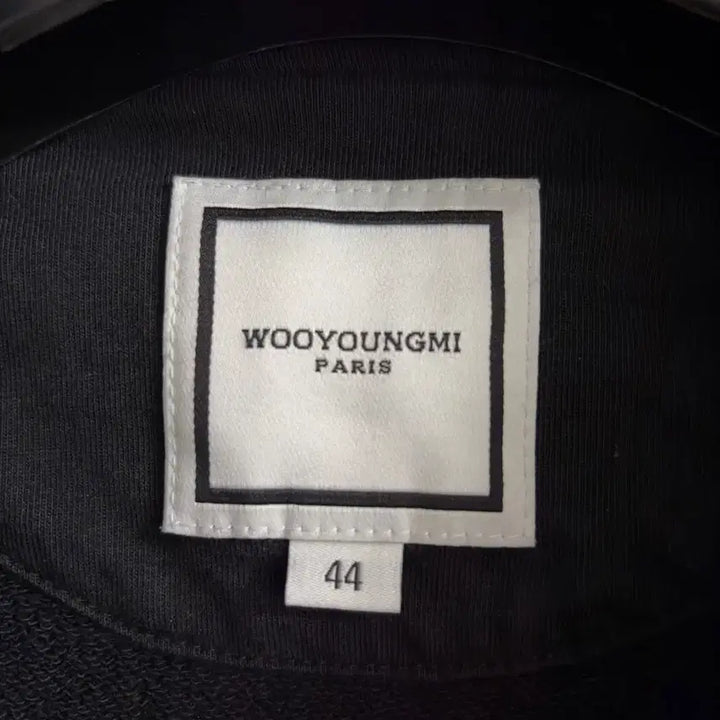 [BUNJANG] Wooyoungmi 3D Flower Back Logo Sweatshirt Black / [신품급 / 44사이즈] 우영미 24FW 3D 플라워 백로고 맨투맨 블랙