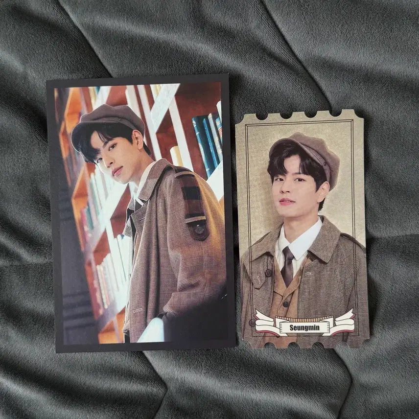 [BUNJANG] Stray Kids Seungmin Postcard Ticket Bundle Set / 스트레이키즈 승민 엽서 티켓 양도