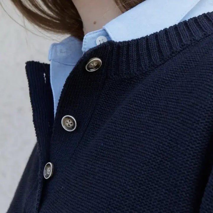 [BUNJANG] CADALOUGE Henley Neck Knit Top / cadalogue HENLEY NECK KNIT TOP