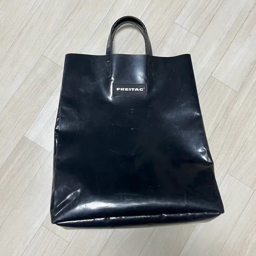 [BUNJANG] Freitag Miami Vice All Black Shopper Bag / 프라이탁 마이애미 바이스 올블랙 쇼퍼백