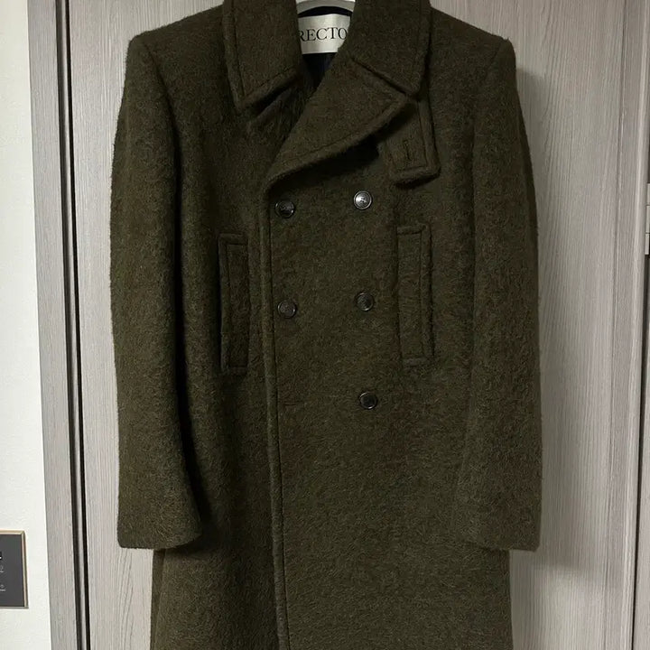[BUNJANG] RECTO Lama Wool Vintage Pea Coat / (S) 25fw 렉토 라마울 빈티지 피코트