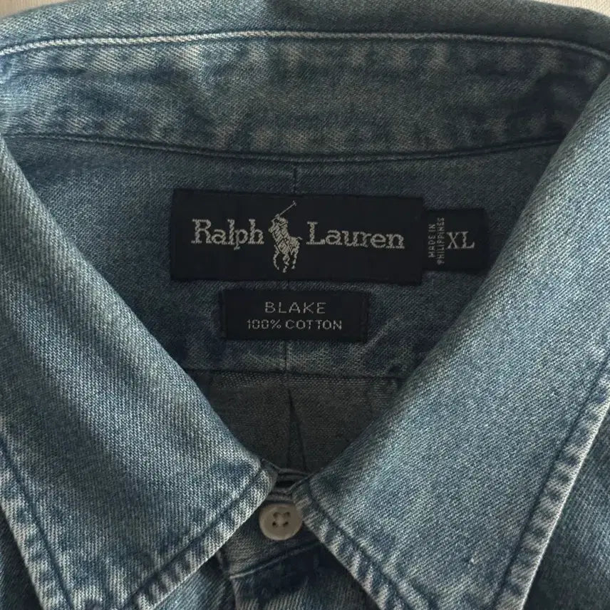 [BUNJANG] Polo Ralph Lauren Blake Denim Shirt / [XL] 폴로 랄프로렌 블레이크 데님 셔츠