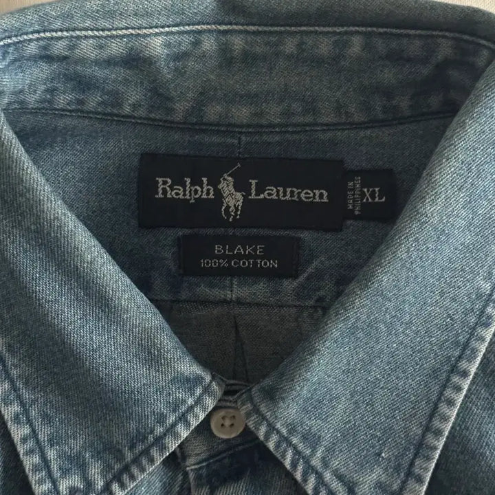 [BUNJANG] Polo Ralph Lauren Blake Denim Shirt / [XL] 폴로 랄프로렌 블레이크 데님 셔츠