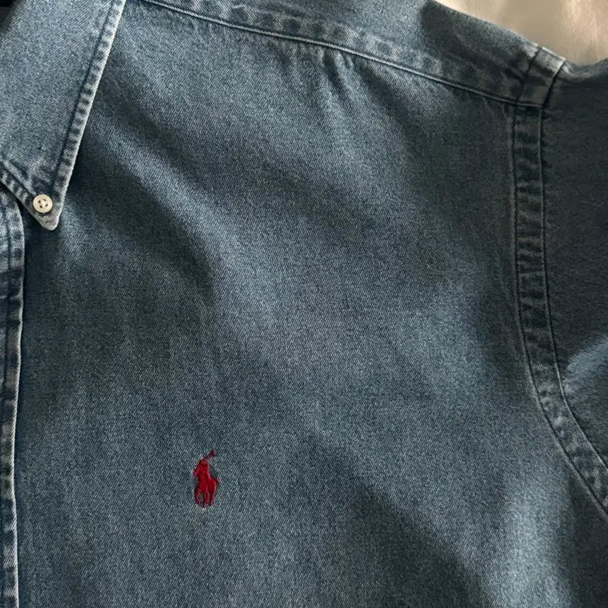 [BUNJANG] Polo Ralph Lauren Blake Denim Shirt / [XL] 폴로 랄프로렌 블레이크 데님 셔츠