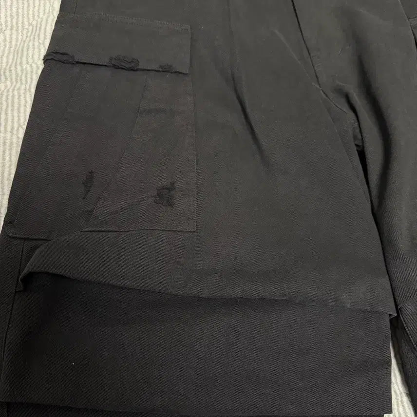 [BUNJANG] Nohnod Side Cargo Shorts Vintage Black / (1) 논노드 사이드 카고 쇼츠 빈티지 블랙