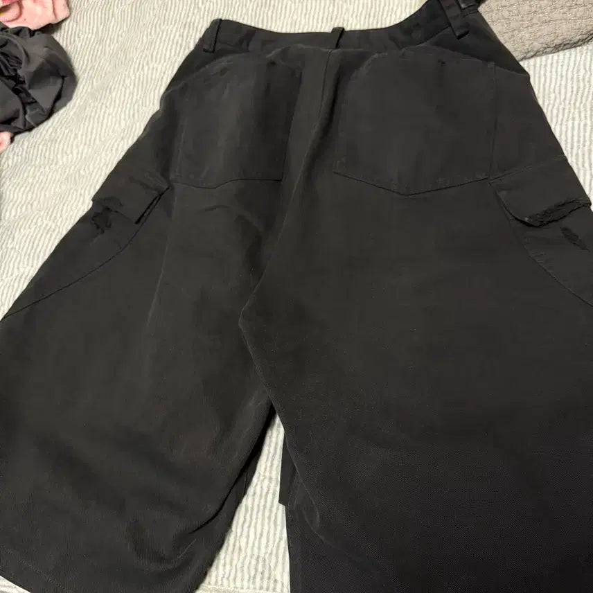 [BUNJANG] Nohnod Side Cargo Shorts Vintage Black / (1) 논노드 사이드 카고 쇼츠 빈티지 블랙