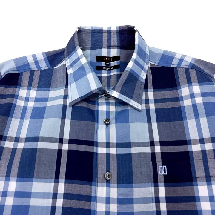 [BUNJANG] Daks Check Summer Shirt Men&