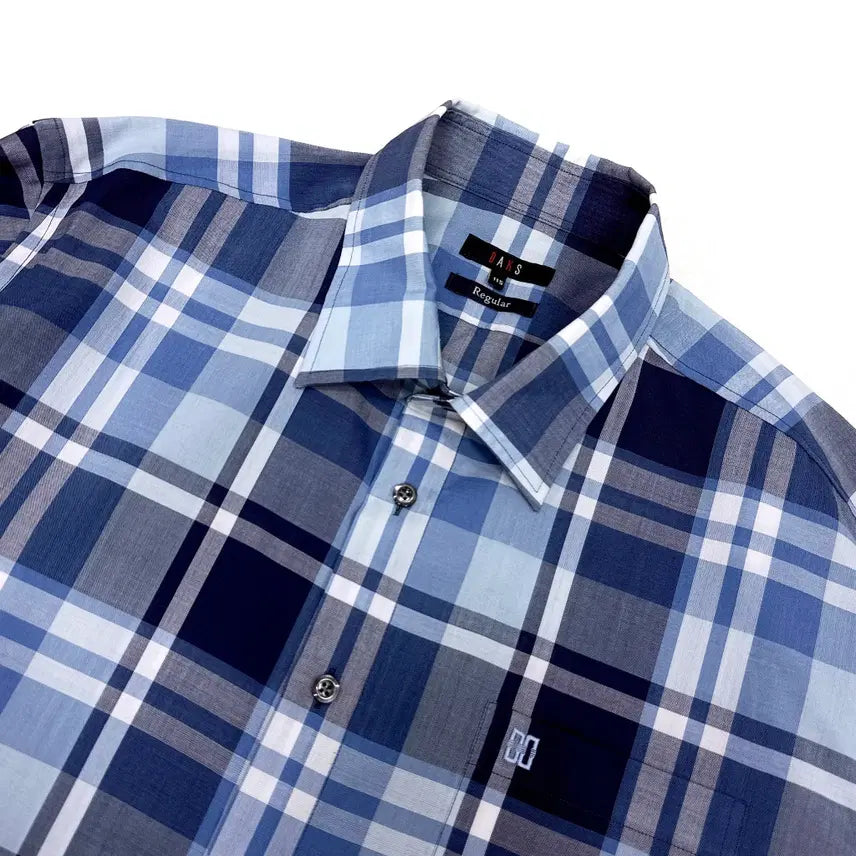 [BUNJANG] Daks Check Summer Shirt Men&