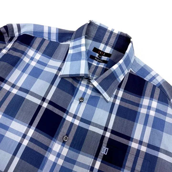 [BUNJANG] Daks Check Summer Shirt Men&