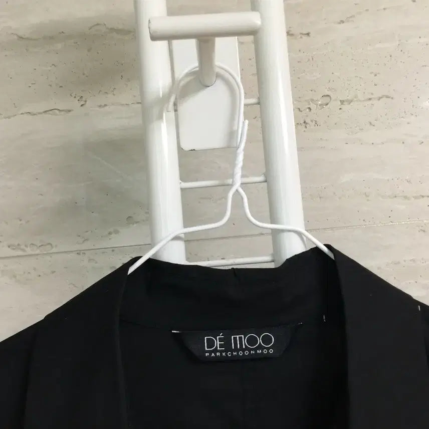 [SOLD OUT] DEMOO 데무 23 박춘무 블랙 스트라이프 셔츠 원피스