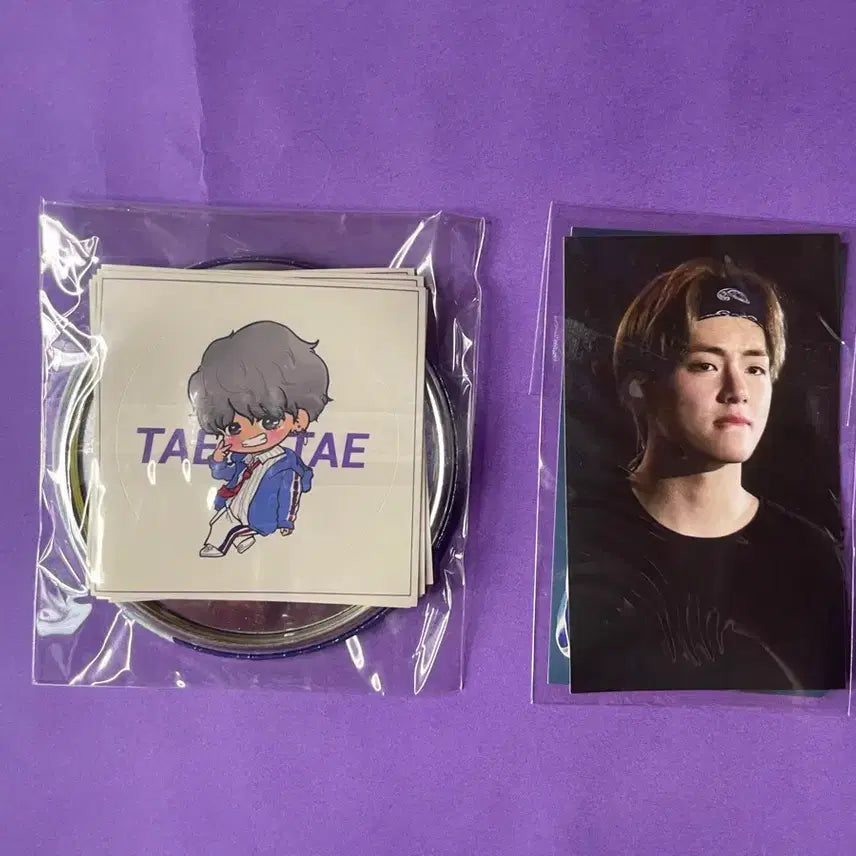 [BUNJANG] BTS V (Kim Taehyung) Reflective Slogan / 방탄소년단 BTS 김태형 뷔 V 슬로건 반사슬로건 반슬 미사용