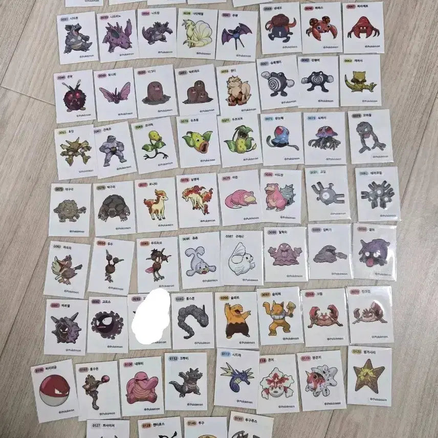 [SOLD OUT] 포켓몬 띠부씰 판매