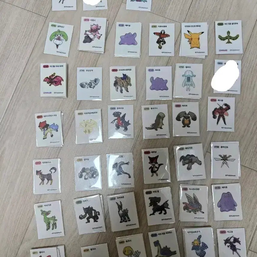 [SOLD OUT] 포켓몬 띠부씰 판매