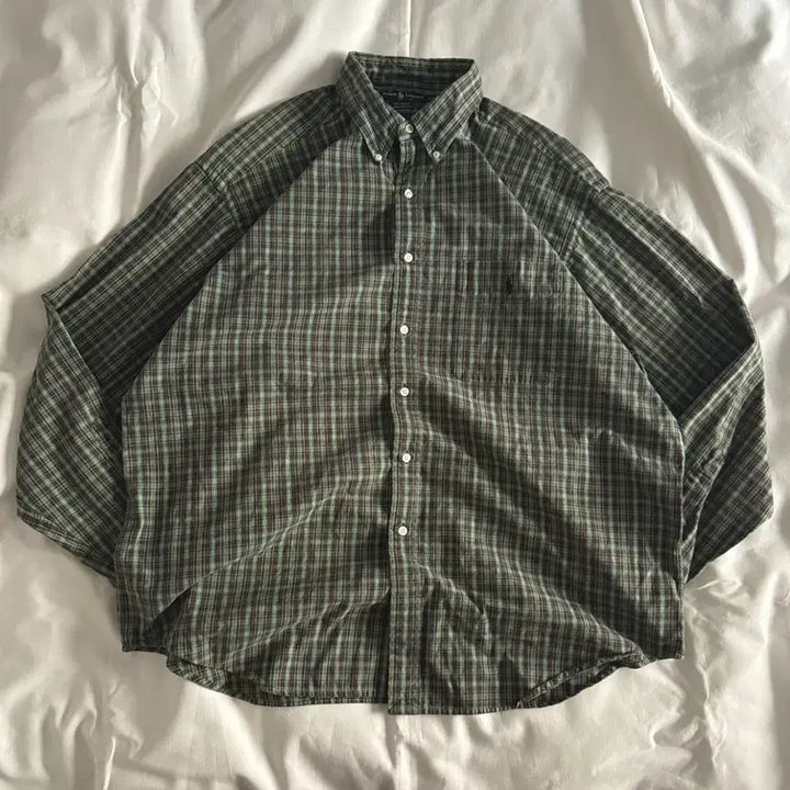 [SOLD OUT] [XL] 폴로 랄프로렌 빅셔츠 체크 셔츠