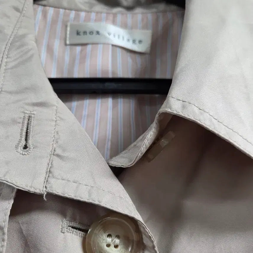 [BUNJANG] Knox Village Beige Trench Coat / knox village 베이지 트렌치 코트(일본수입제품)