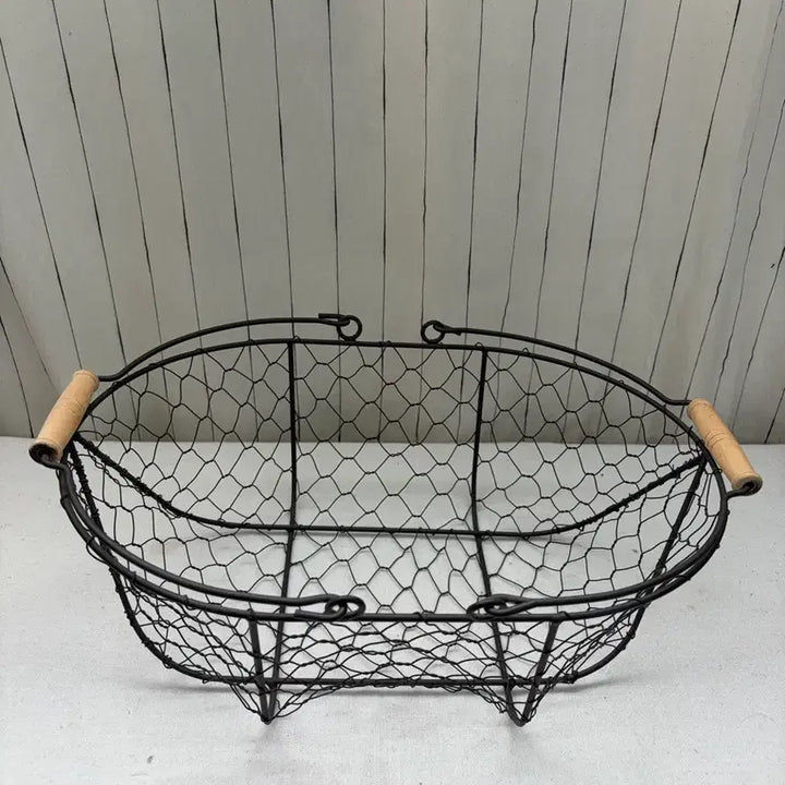 [BUNJANG] Vintage Iron Basket Set / 빈티지철재바구니세트