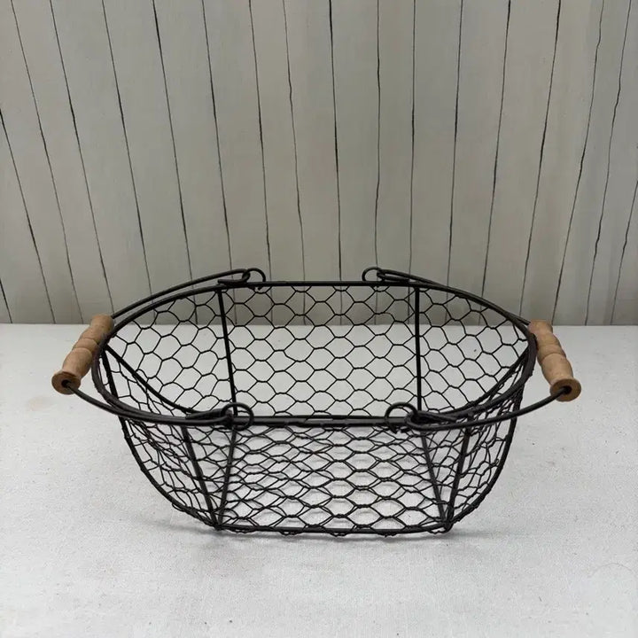 [BUNJANG] Vintage Iron Basket Set / 빈티지철재바구니세트