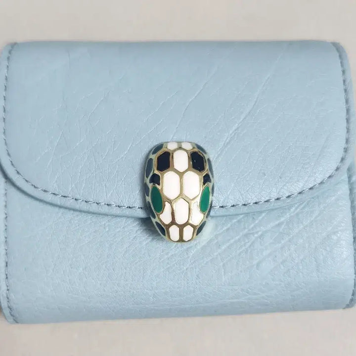 [BUNJANG] Tazojak Card Wallet / 뱀머리 타조가죽 카드지갑(새상품 진짜 가죽)
