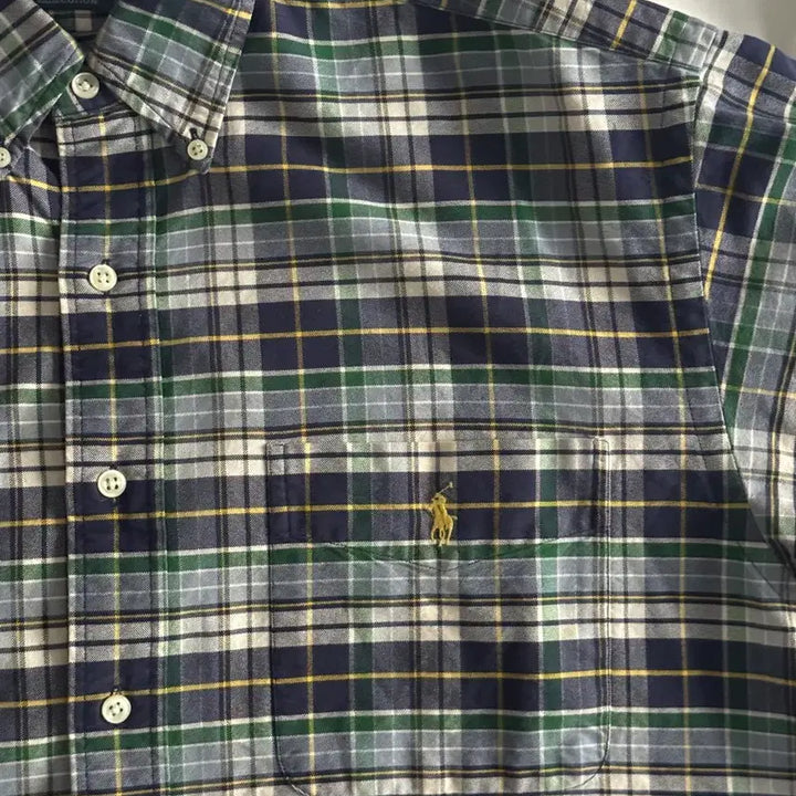 [BUNJANG] Polo Ralph Lauren Big Shirt Check Shirt / [S] 폴로 랄프로렌 빅셔츠 체크 셔츠