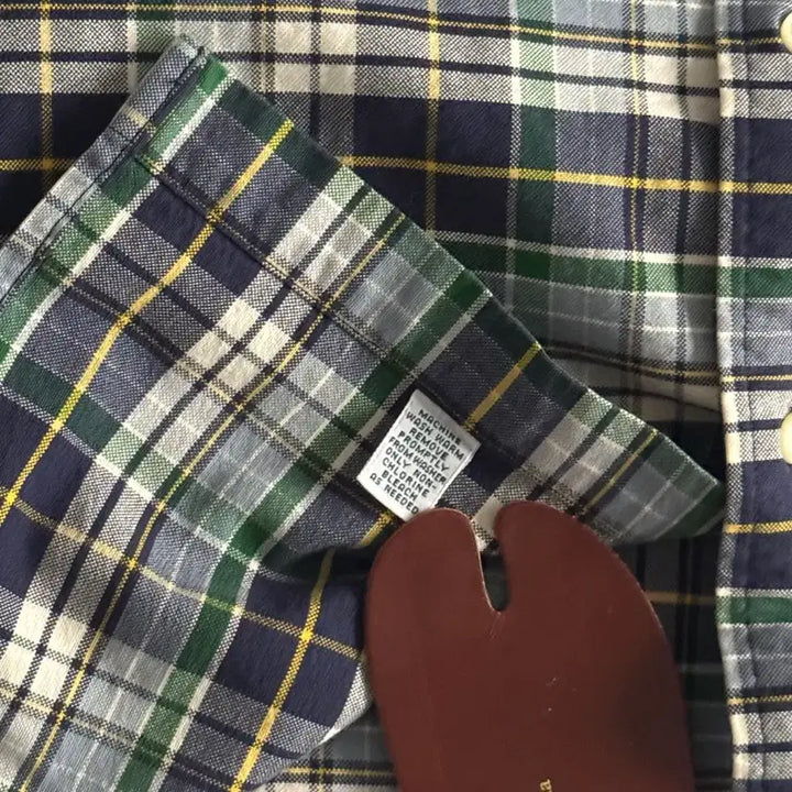 [BUNJANG] Polo Ralph Lauren Big Shirt Check Shirt / [S] 폴로 랄프로렌 빅셔츠 체크 셔츠
