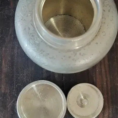 [BUNJANG] Antique Pewter Tea Caddy / 주석 차통(k-314)