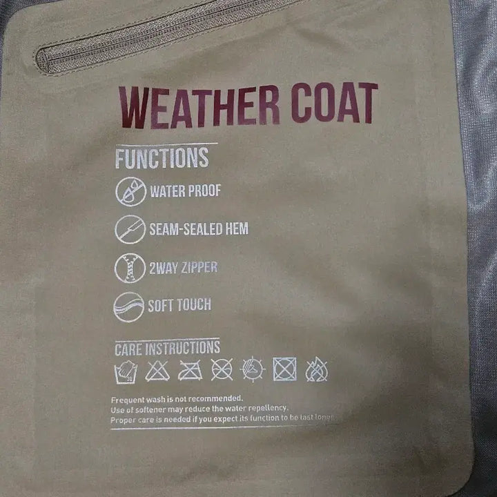 [BUNJANG] Kolon Sport Weather Coat Unisex Raincoat Windbreaker / 코오롱스포츠 웨더코트(레인코트) 바람막이 남녀공용 100 105 110