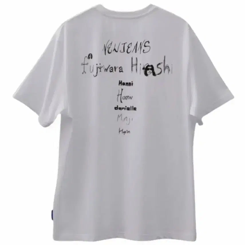 [BUNJANG] NewJeans Fujiwara Hiroshi T-Shirt XL / 뉴진스 후지와라 히로시 티셔츠 XL