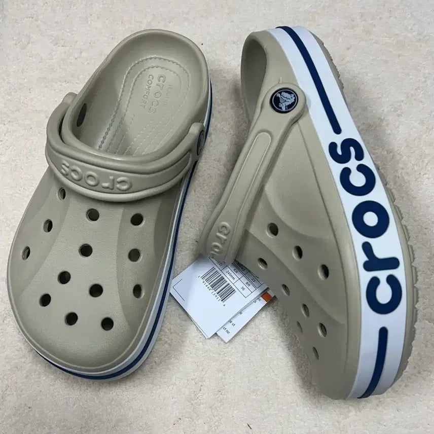 [BUNJANG] Crocs Bayaband Stucco Beige Shoes / M5/W7크록스 바야밴드 스투코베이지240사이즈