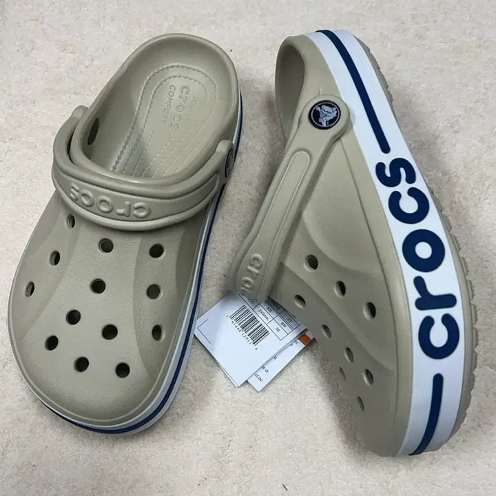 [BUNJANG] Crocs Bayaband Stucco Beige Shoes / M5/W7크록스 바야밴드 스투코베이지240사이즈