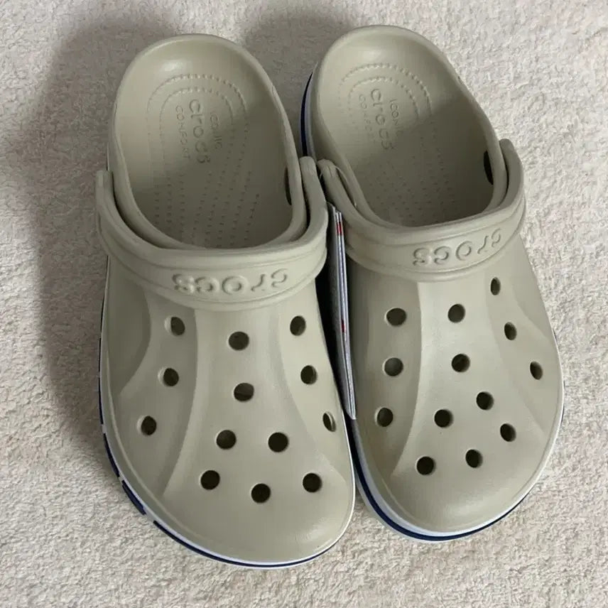 [BUNJANG] Crocs Bayaband Stucco Beige Shoes / M5/W7크록스 바야밴드 스투코베이지240사이즈