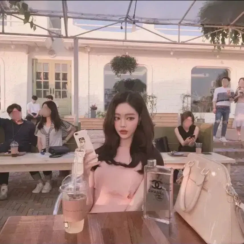 [BUNJANG] Daybin Halter Neck Dress Pink S Size / 데이빈 홀터넥 원피스 핑크 S 새상품