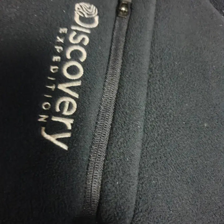 [BUNJANG] Discovery Expedition Bonded Fleece Hoodie Dark Navy (110) / 디스커버리 익스페디션 본딩 플리스 후드집업 다크네이비 (110)