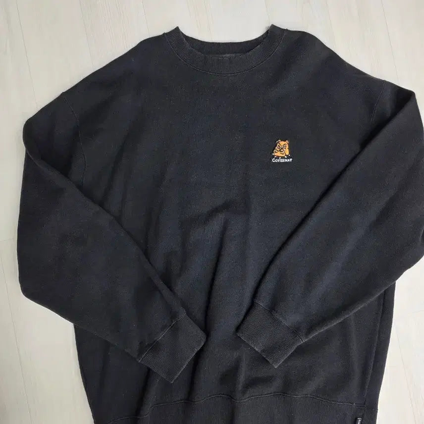 [SOLD OUT] 커버낫 맨투맨 XL 블랙