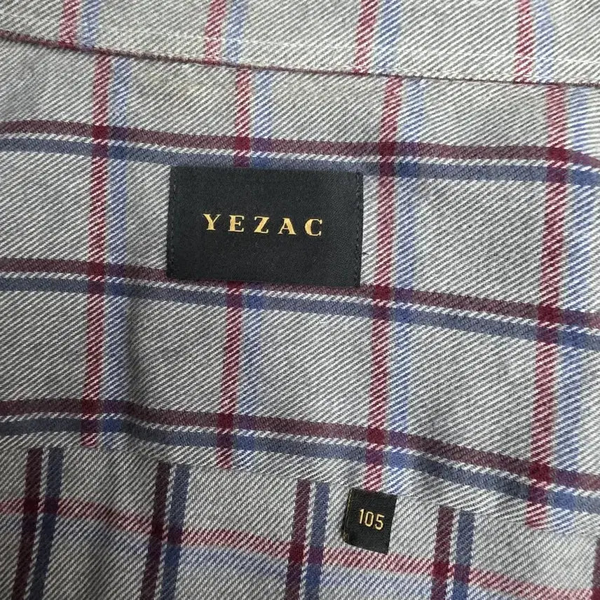 [BUNJANG] Yesjak Checkered Shirt - Size 105 / 예작 체크셔츠 105 사이즈