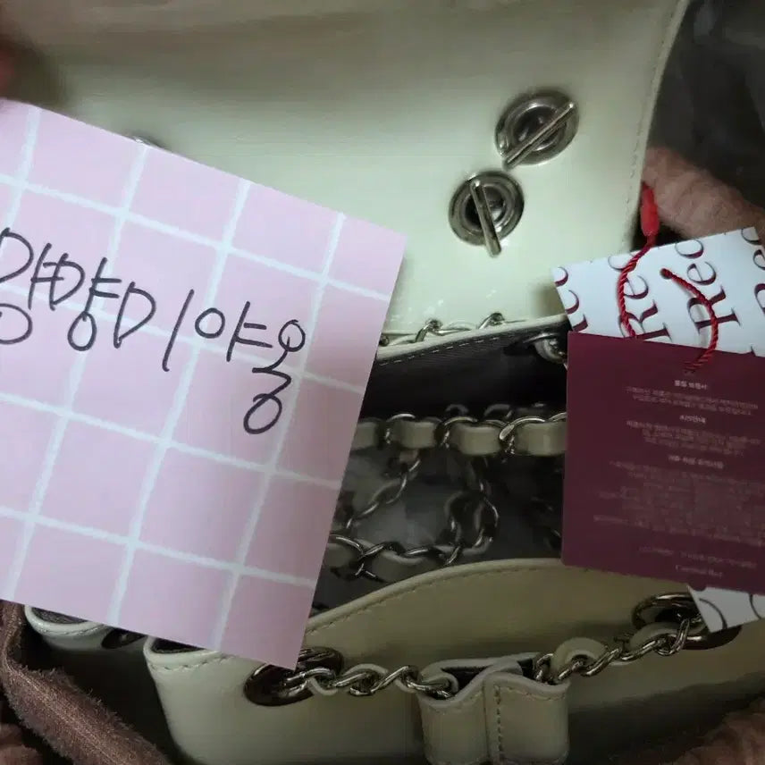 [BUNJANG] Cardinal Red Hawooa Bag White / [새상품] 카디널레드 하우아백 화이트 Hawooa bag White